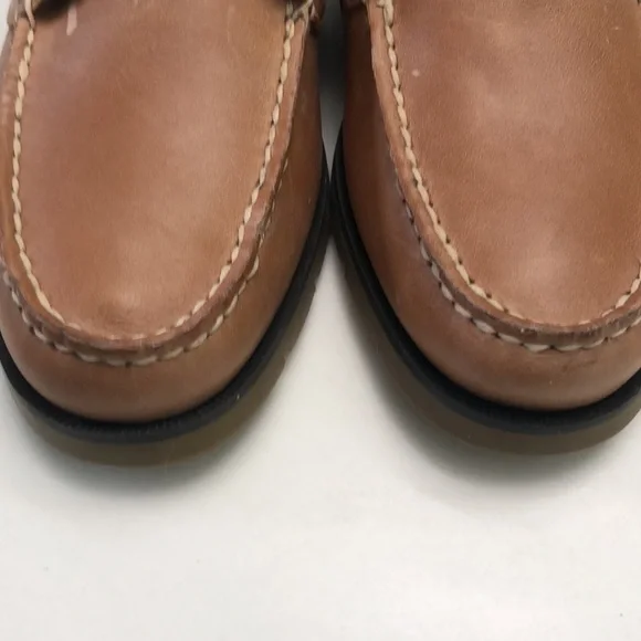 New Sperry Top-Sider leather loafer Leeward 2 eye Sahara/Tan 7.5 - Picture 12 of 14